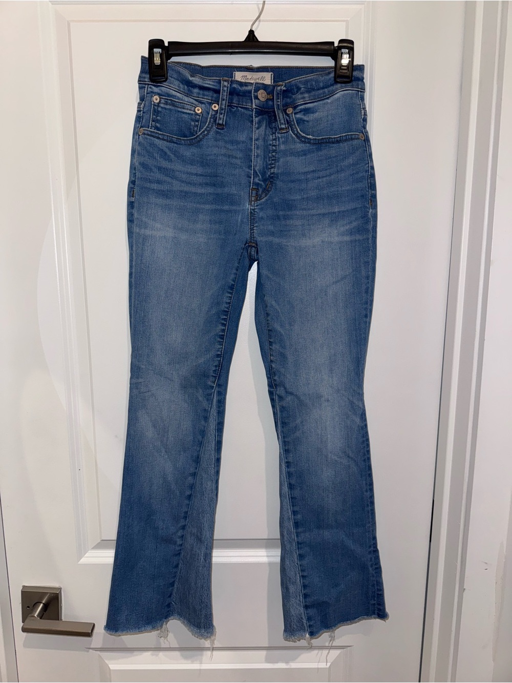 Madewell Cali Demi - Boot Jeans in Medium Blue Wash